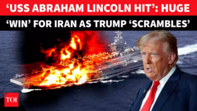 Iran Claims Missile Strike on USS Abraham Lincoln as US-Iran Tensions Escalate