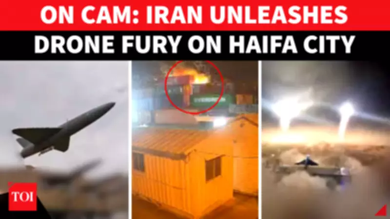 Iran Claims New Drone Strikes Hit Haifa's Energy and Port Infrastructure