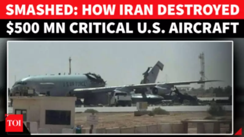 Iran Destroys $500 Million US E-3 AWACS Aircraft in Saudi Arabia Missile Strike