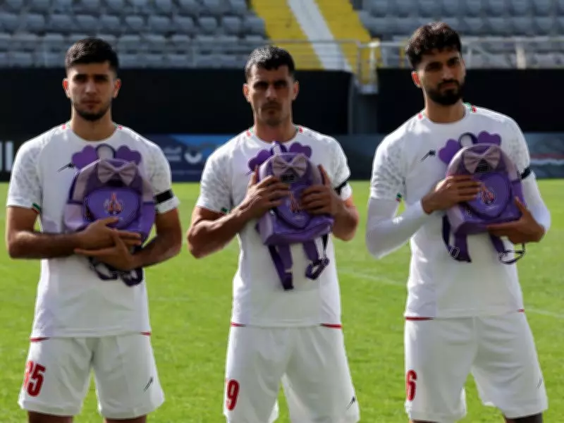 Iran Football Team Honors Minab School Bombing Victims in Emotional Tribute