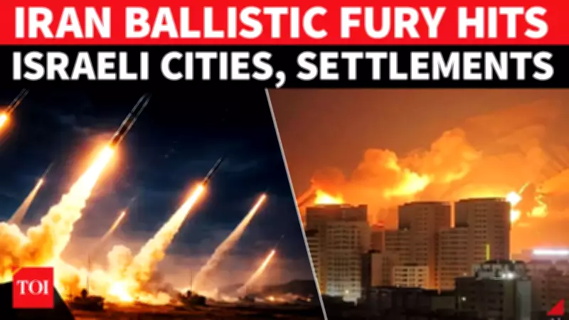 Iran Launches Ballistic Missile Attack on Israel, IDF Retaliates Amid Regional Tensions