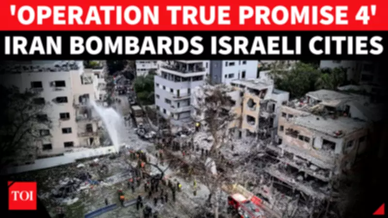 Iran Launches Five Ballistic Missile Barrages on Israeli Cities in 12-Hour Span