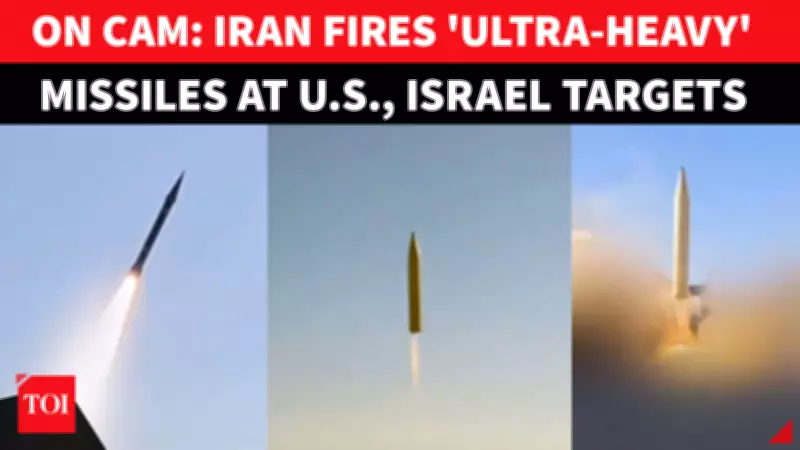 Iran Launches Major Missile Barrage Against Israel and US Targets in Operation True Promise 4