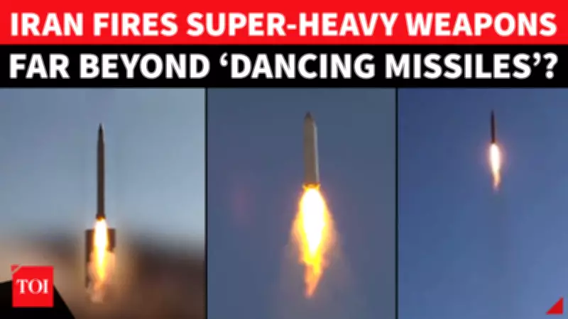 Iran Launches Massive 'New Year Missile Barrage' on Israel, Escalating Regional Threats