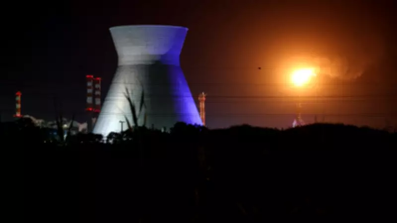 Iran Launches Missile Strike on Israel's Haifa Oil Refinery, Thick Smoke Seen Rising