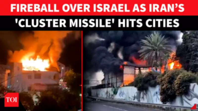 Iran Launches Sixth Missile Barrage on Israel, Causing Fires and Damage