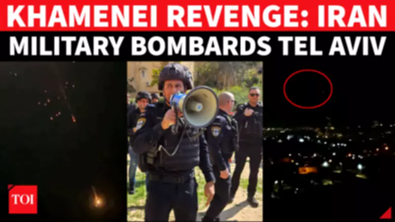 Iran Missile Strikes Tel Aviv; IRGC Claims Attacks on U.S. Bases in Gulf