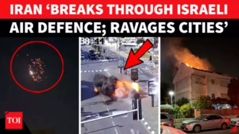 Iran Missiles Breach Israeli Defenses, Debris Near Knesset and Old Jerusalem