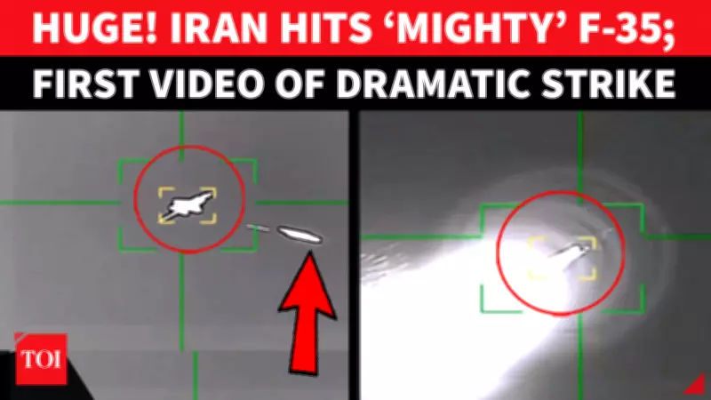 Iran Reportedly Strikes US F-35 Jet, Forcing Emergency Landing in Middle East