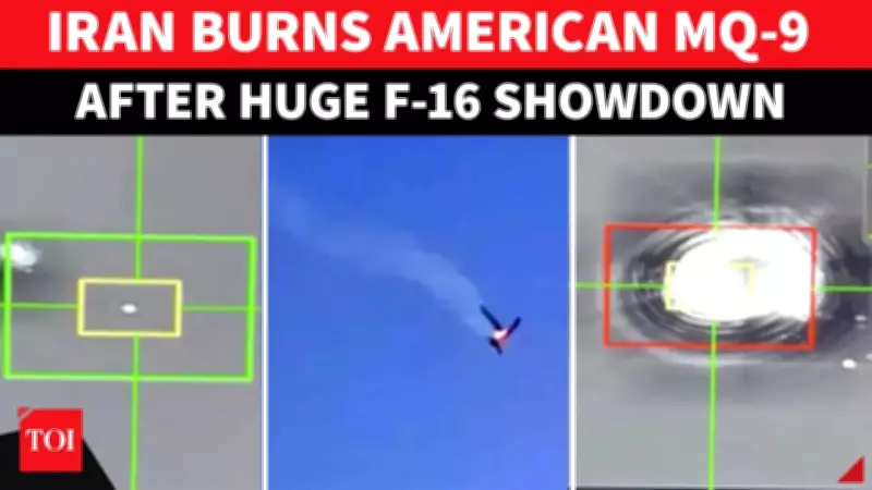 Iran Shoots Down US MQ-9 Drone Near Strait of Hormuz, Releases Video Evidence