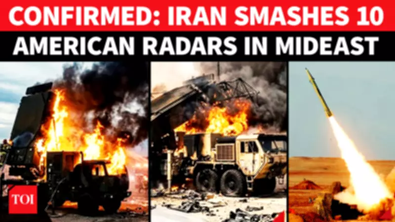 Iran Strikes 10 U.S. Military Radar Sites in Middle East, Damaging Air Defenses