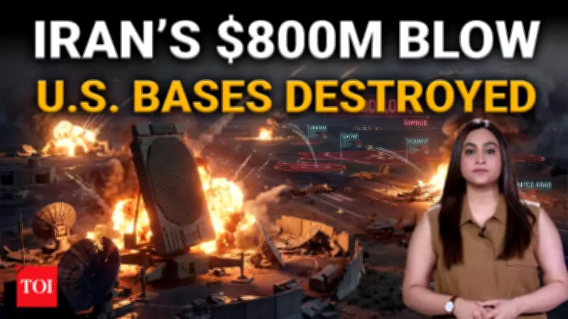 Iran Strikes Cause $800 Million Damage to US Military Bases Across Middle East