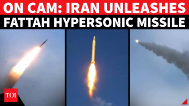 Iran Unveils Fattah Hypersonic Missile in Major Military Display Amid Rising Tensions