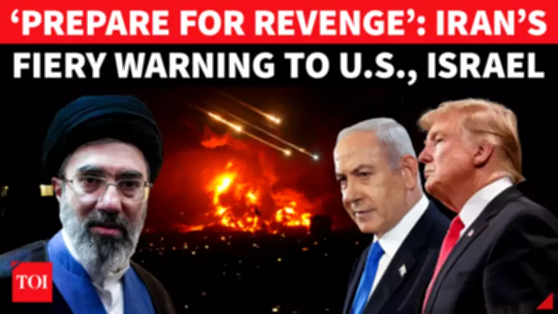 Iran Vows Blood Vengeance Against Trump After Kharg Island Bombing