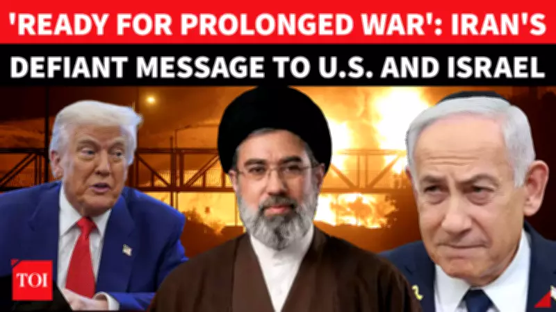 Iran Vows 'Prolonged Battle' Against US and Israel, Challenges Trump's War Terms