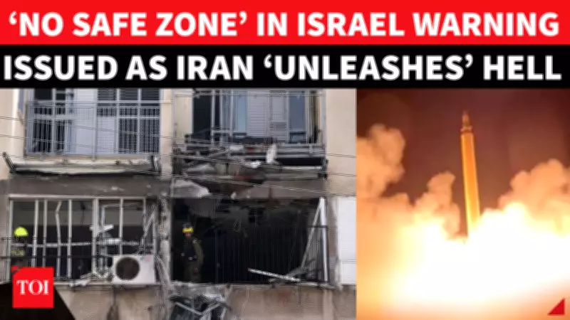 Iran Warns Israeli Homes and Shelters Are 'No Safe Zones' in Escalating Conflict
