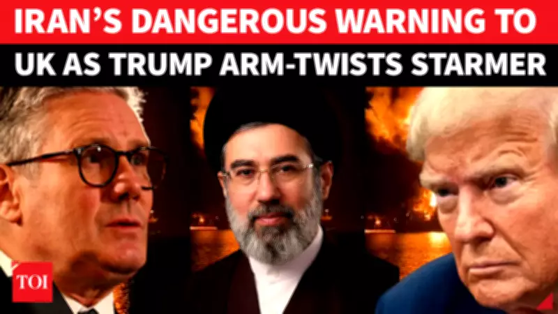 Iran Warns UK Over 'Aggression' As Trump Pressures Starmer On War Support
