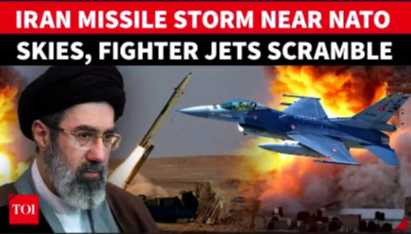 Iranian Missile Breaches NATO Airspace, Turkey Deploys F-16 Jets in Response