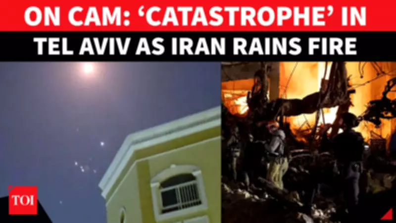 Iranian Missile Strikes Damage 40 Buildings in Tel Aviv, Threaten Major Escalation