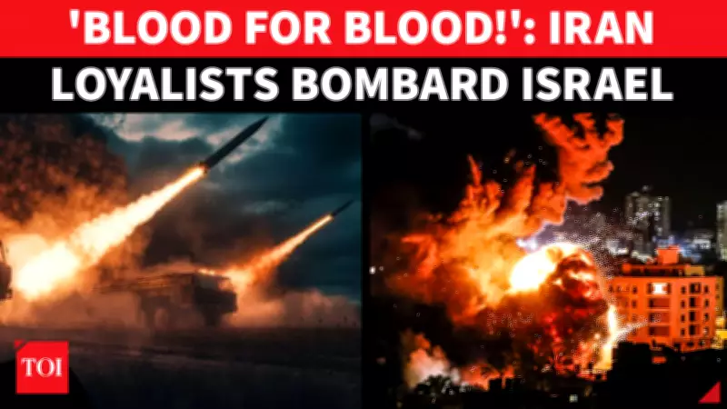 Iranian Missiles and Hezbollah Rockets Trigger Israeli Casualties and Chaos