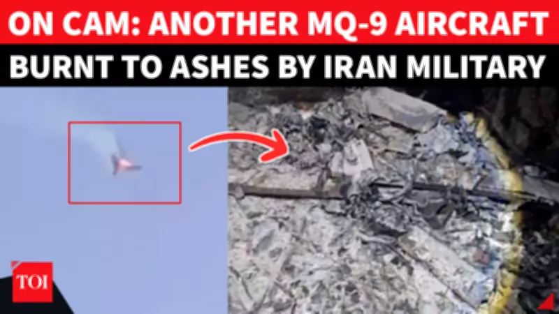 Iranian Missiles Destroy US MQ-9 Drone, Escalating Middle East Conflict