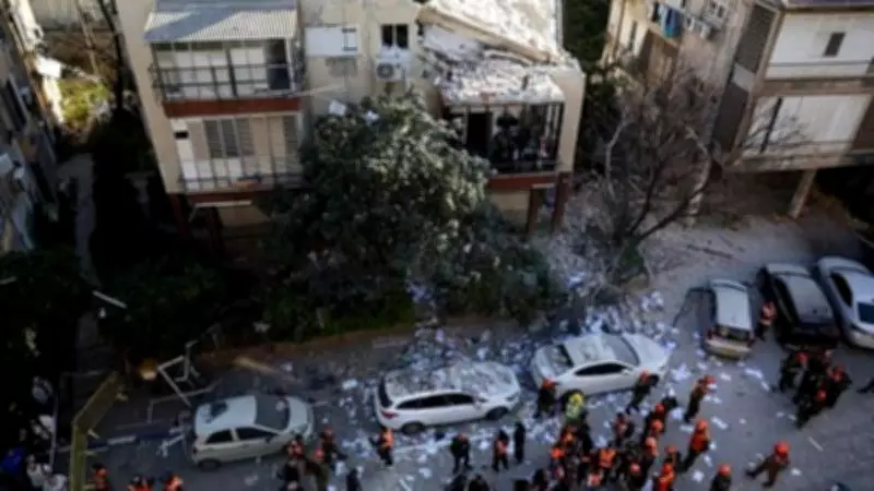 Iranian Missiles Strike Central Israel, Military Confirms Attack