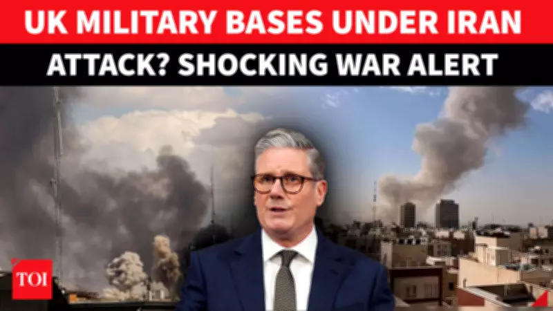 Iranian Missiles Target Cyprus and Bahrain, UK Troops Narrowly Escape Strike