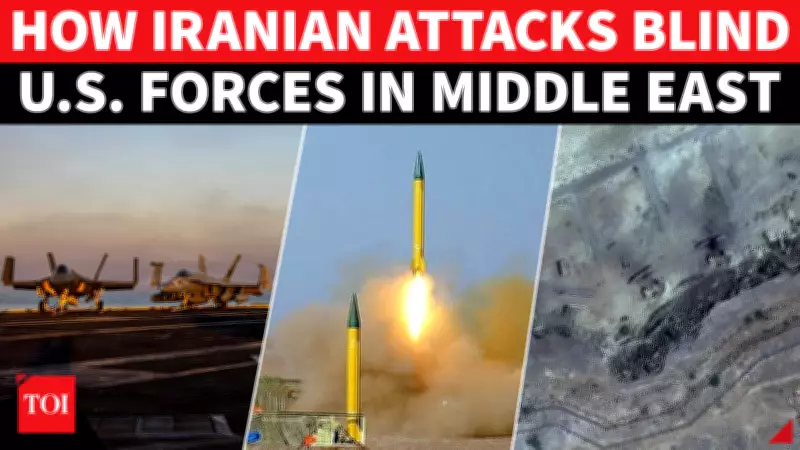 Iranian Missiles Target U.S. Military Communications in Middle East