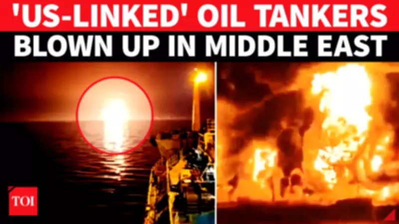 Iranian Naval Drone Strike Destroys Two Oil Tankers Near Iraq, Killing One