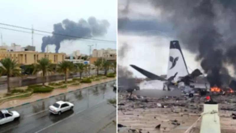 Iranian Passenger Plane Destroyed in Israeli Strikes on Bushehr Airport: Report