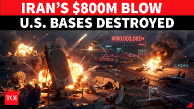 Iran's $800 Million Strike: U.S. Military Bases Suffer Major Damage Across Middle East