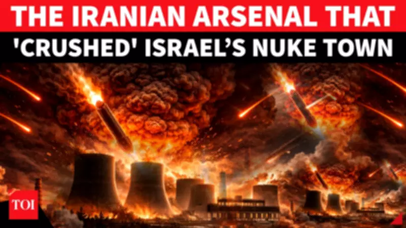 Iran's Advanced Missile Barrage Targets Israel's Nuclear Hub in Major Escalation