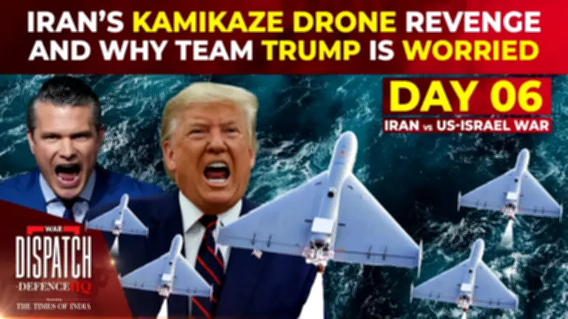 Iran's Drone Swarms Challenge U.S. Air Defenses in Escalating Conflict