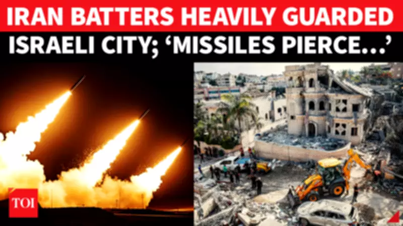 Iran's IRGC Launches Major Missile Strike on Israeli Cities and US Bases