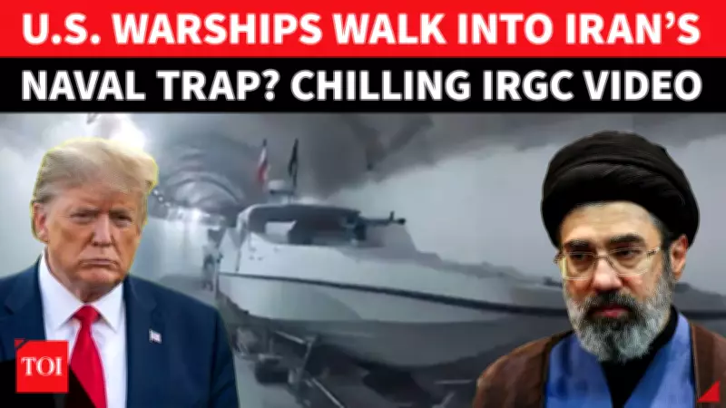 Iran's IRGC Showcases Underground Naval Tunnels Amid Rising US Tensions