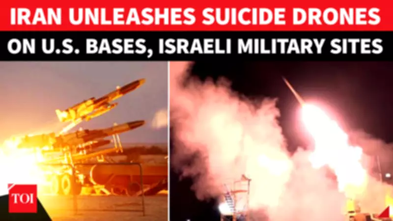 Iran's Revolutionary Guard Launches Massive Missile and Drone Strikes on US Bases, Ashdod