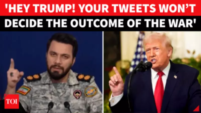 Iran's Wartime Command Mocks Trump, Renames US Operation 'Epic Fear'