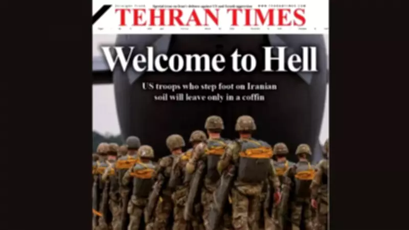 Iran's 'Welcome to Hell' Warning to US as 3,500 Marines Deploy to Middle East