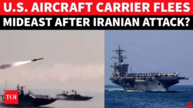 IRGC Claims US Aircraft Carrier Forced to Retreat After Iranian Navy Attack