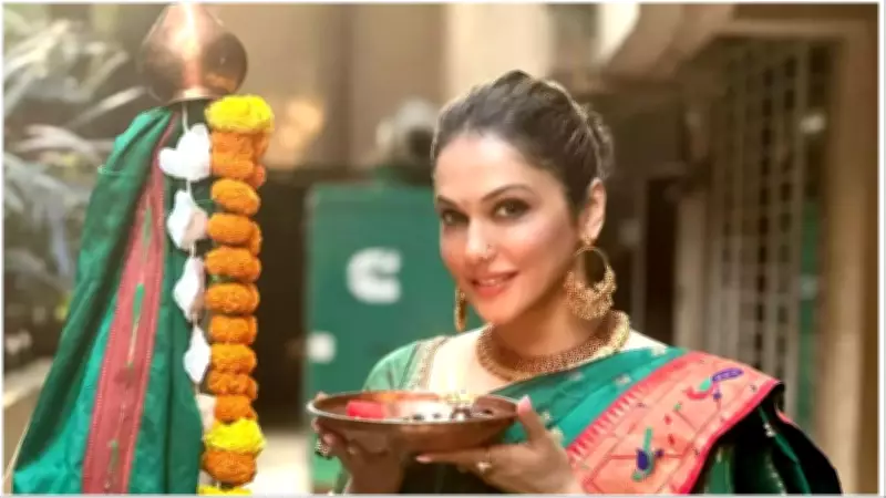 Isha Koppikar Celebrates Gudi Padwa, Passing Traditions to Daughter Rianna
