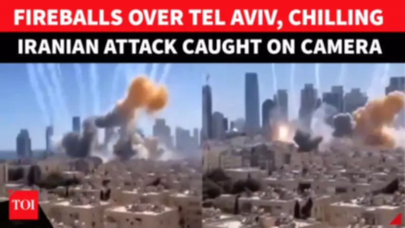 Israel Under Fire: Iranian Missiles Strike Tel Aviv, Bypassing Air Defenses