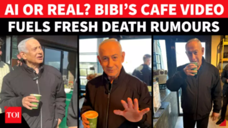 Israeli PM's Viral Coffee Video Sparks AI and Death Conspiracy Theories