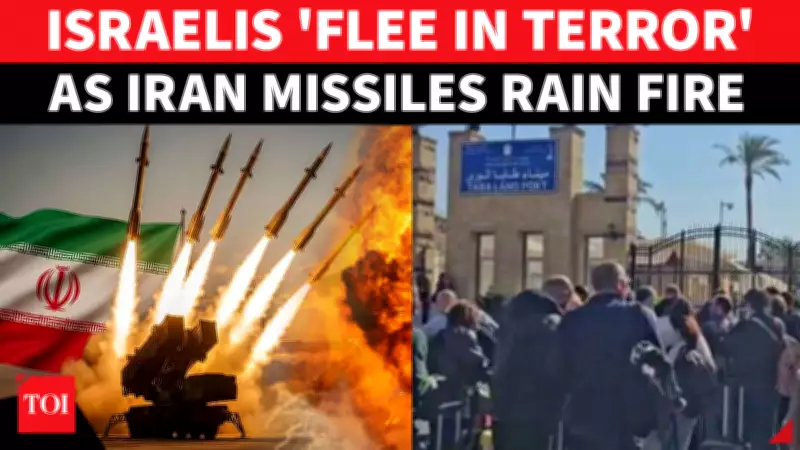 Israelis Flee Amid Unverified Reports of Missile Attacks and Soaring Border Costs