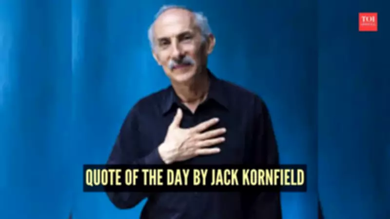 Jack Kornfield's Buddhist Teachings on Letting Go and Finding Inner Peace