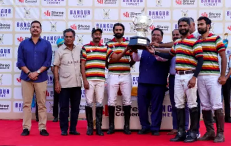 Jaipur Polo Team Clinches Shree Cement Cup with Dominant 9-4.5 Victory