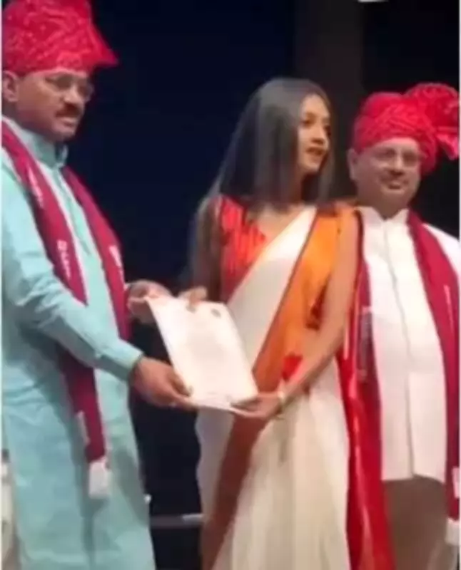 Jaipur University Convocation Disrupted Over Degree Distribution Controversy