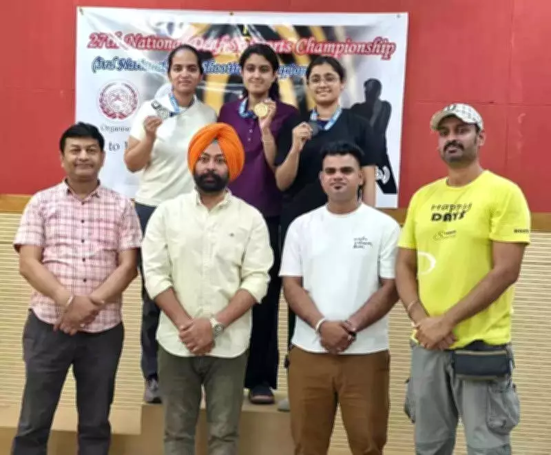 Jaipur's Anuya Prasad Wins Gold at National Deaf Shooting Championship