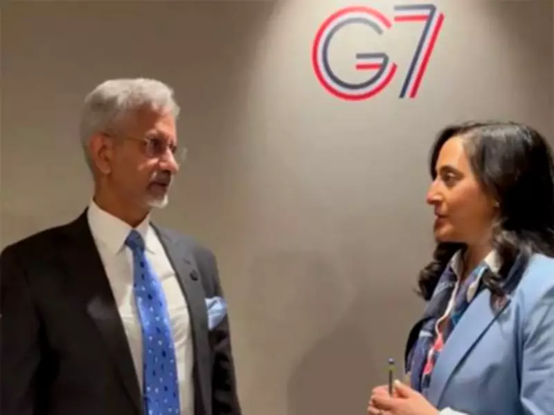 Jaishankar, Canadian FM Discuss Deepening Ties, West Asia Crisis at G7 Meet