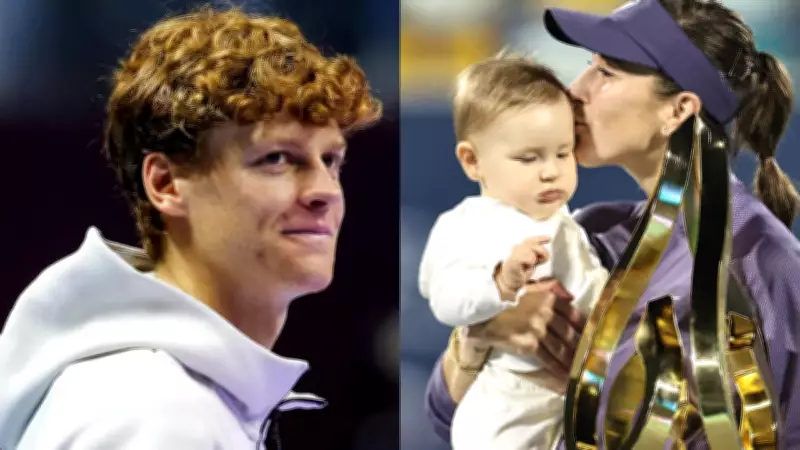 Jannik Sinner's Heartwarming Moment with Bencic's Daughter Steals Spotlight at Miami Open