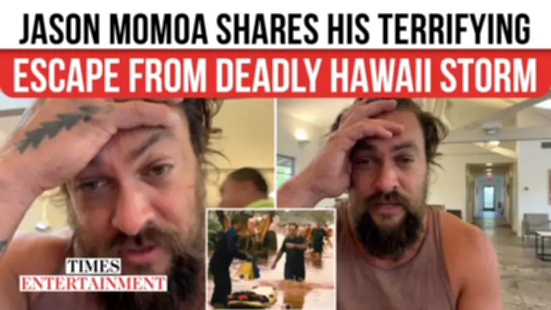 Jason Momoa Forced to Evacuate Hawaii Home as Powerful Storm Triggers Mass Evacuations